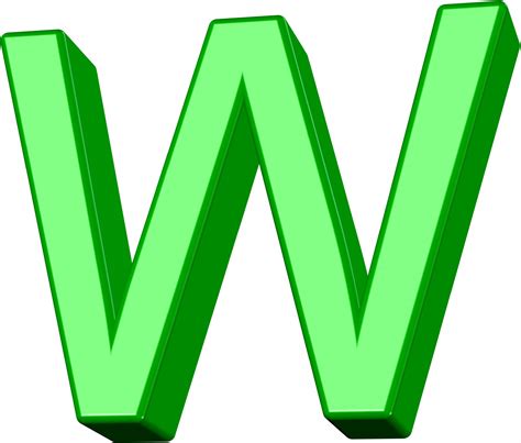 W 